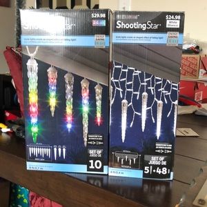 Shooting star Christmas lights